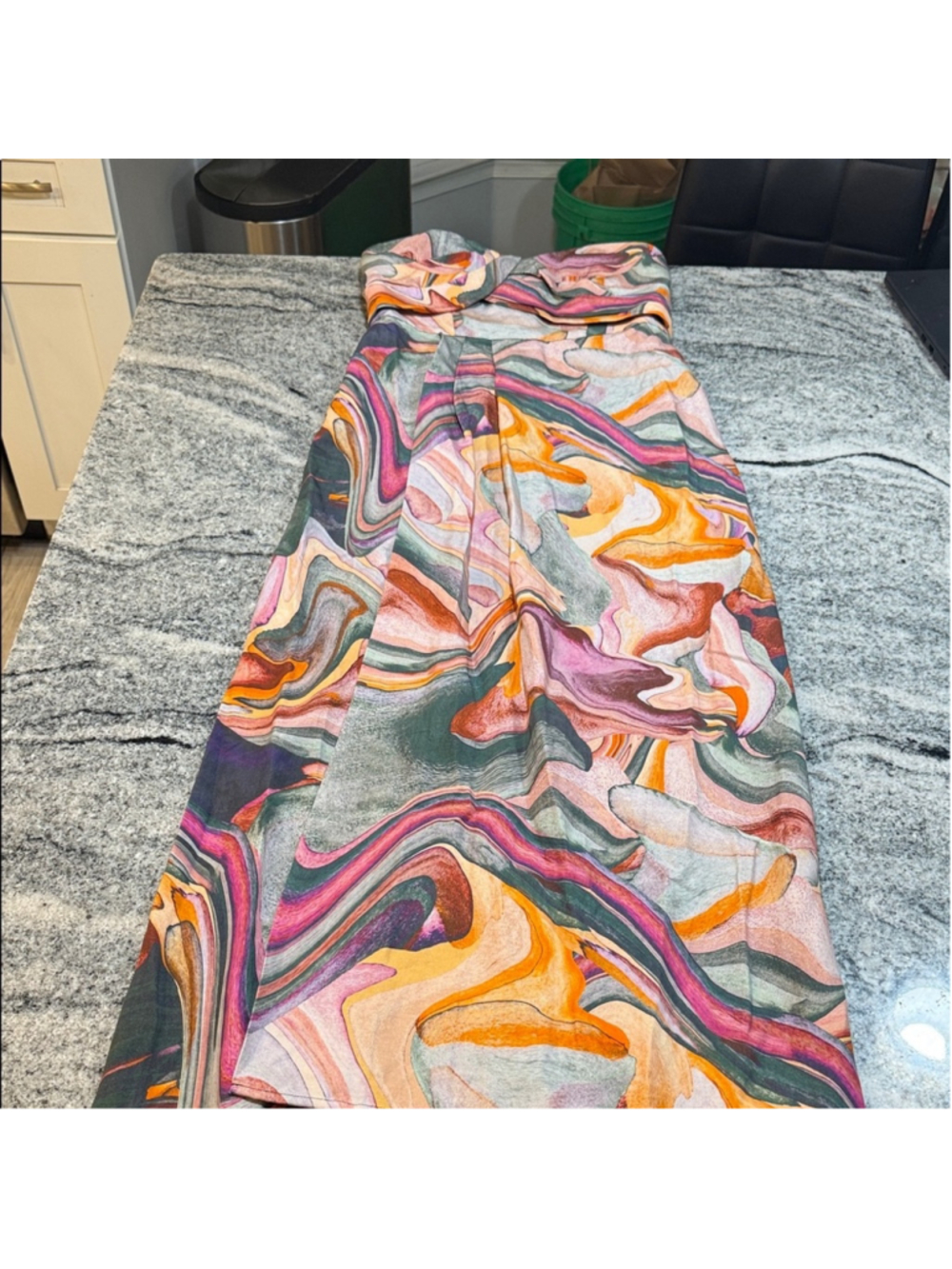 Mara Hoffman Yara Strapless Dress , Multi - Picture 6 of 14